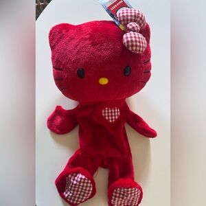 Hello Kitty Build A Bear Gingham New Unstuffed Bab 2011 Rare